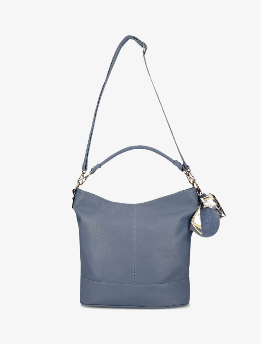 Sac à main Luna - Bleu gris - 3