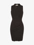 robe unie bas portefeuille - noir - 1