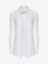 Gilet ouvert maille fine - blanc - 3