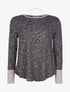 Pull manches grises - noir - 3