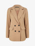 Blazer droit oversize - Camel - 5