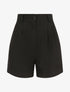 Short uni et bords à revers - Noir - 1