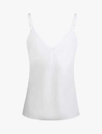 Caraco droit uni boutonné - Blanc - 2