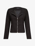 Blazer léger style perfecto - Noir - 1