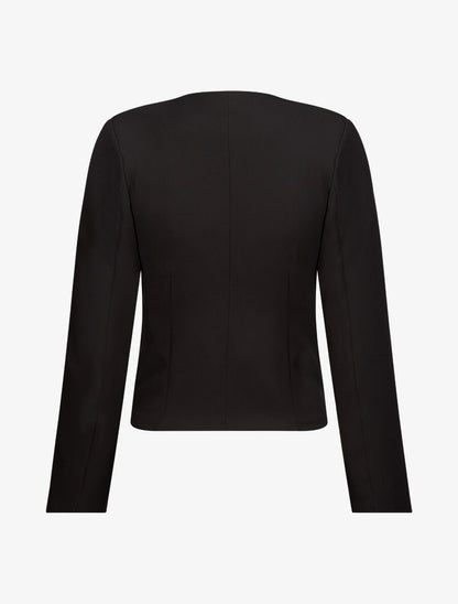 Blazer léger style perfecto - Noir - 2