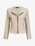 Blazer léger style perfecto - Beige - 4