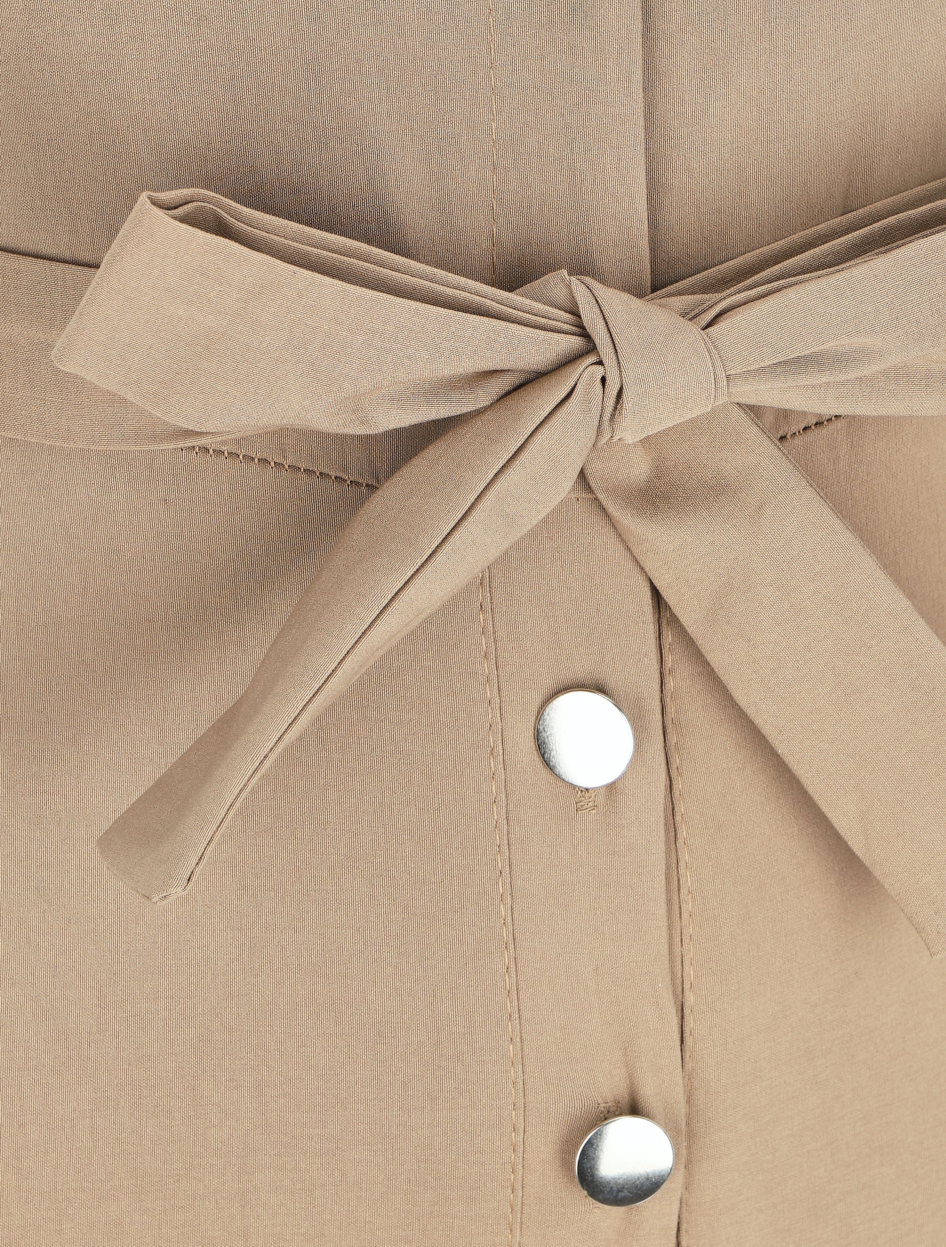 Combinaison stretch slim - Camel - 3