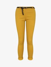 Pantalon 7/8 imprimé trèfle à revers - Jaune - 4
