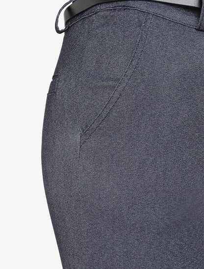 Pantalon 7/8 effet jeans à revers - Bleu jeans - 3