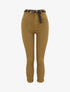 Pantalon uni à revers - Camel - 1