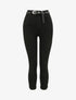 Pantalon uni à revers - Noir - 4