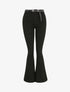 Jean flare uni - Noir - 4