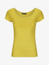 T-shirt stretch à bords irisés - Jaune - 4