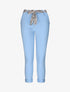 Pantalon chino droit à poches volantées - Bleu ciel - 4
