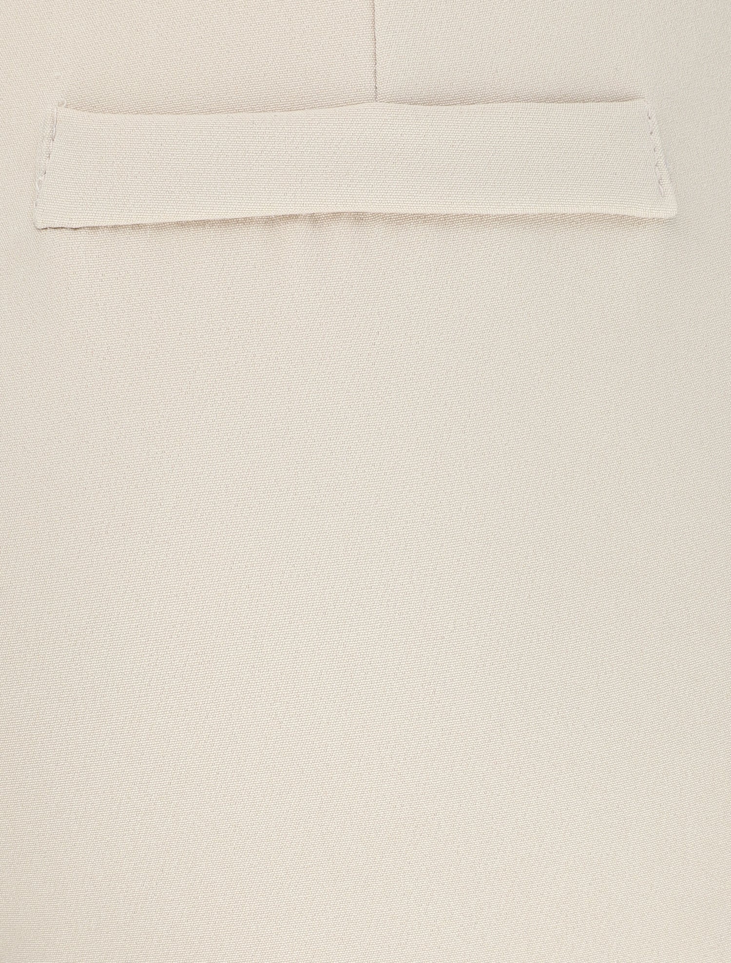 Pantalon fendu coupe droite - Beige - 3