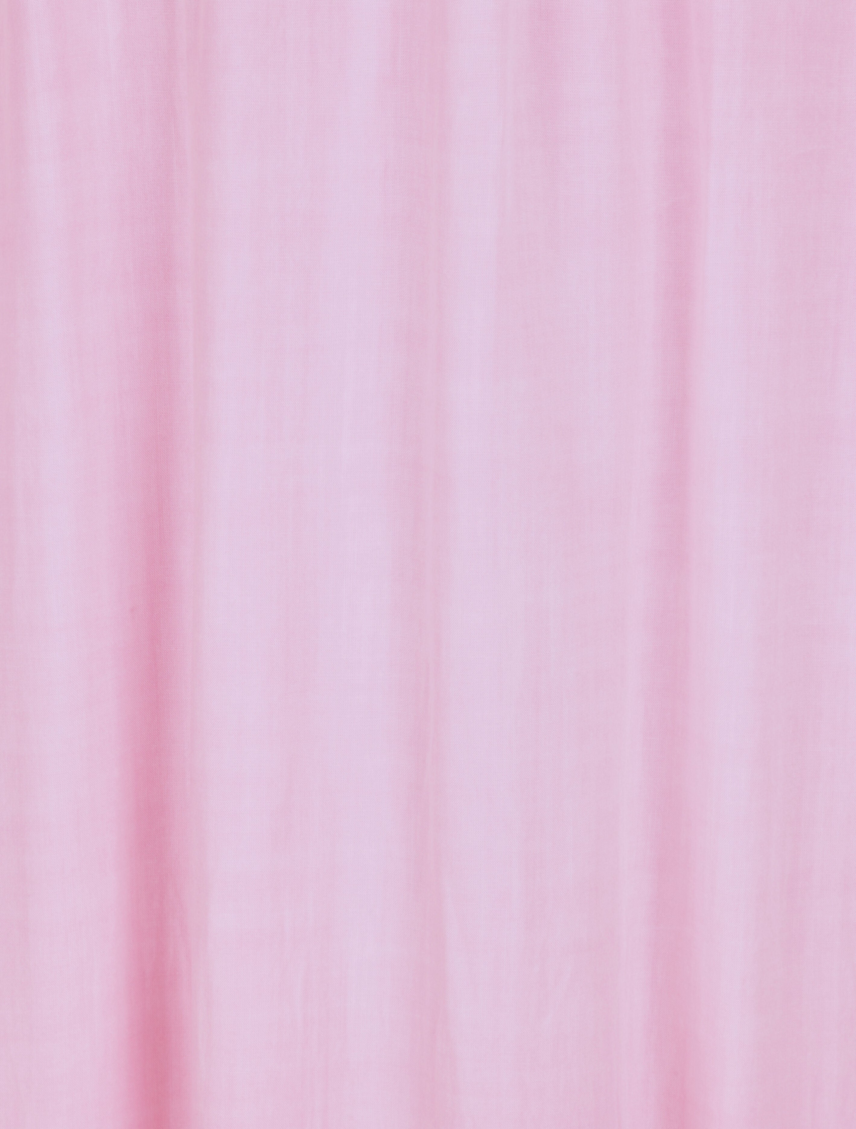 Robe longue empire unie à bretelles - Rose pâle - 4