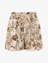 Short paper bag imprimé animal - Beige - 5