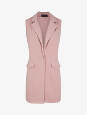 Blazer sans manches - Rose poudré - 4