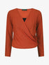 Pull cache-coeur doublé - Rouille - 4
