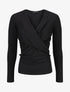 Pull droit cache-coeur - Noir - 1