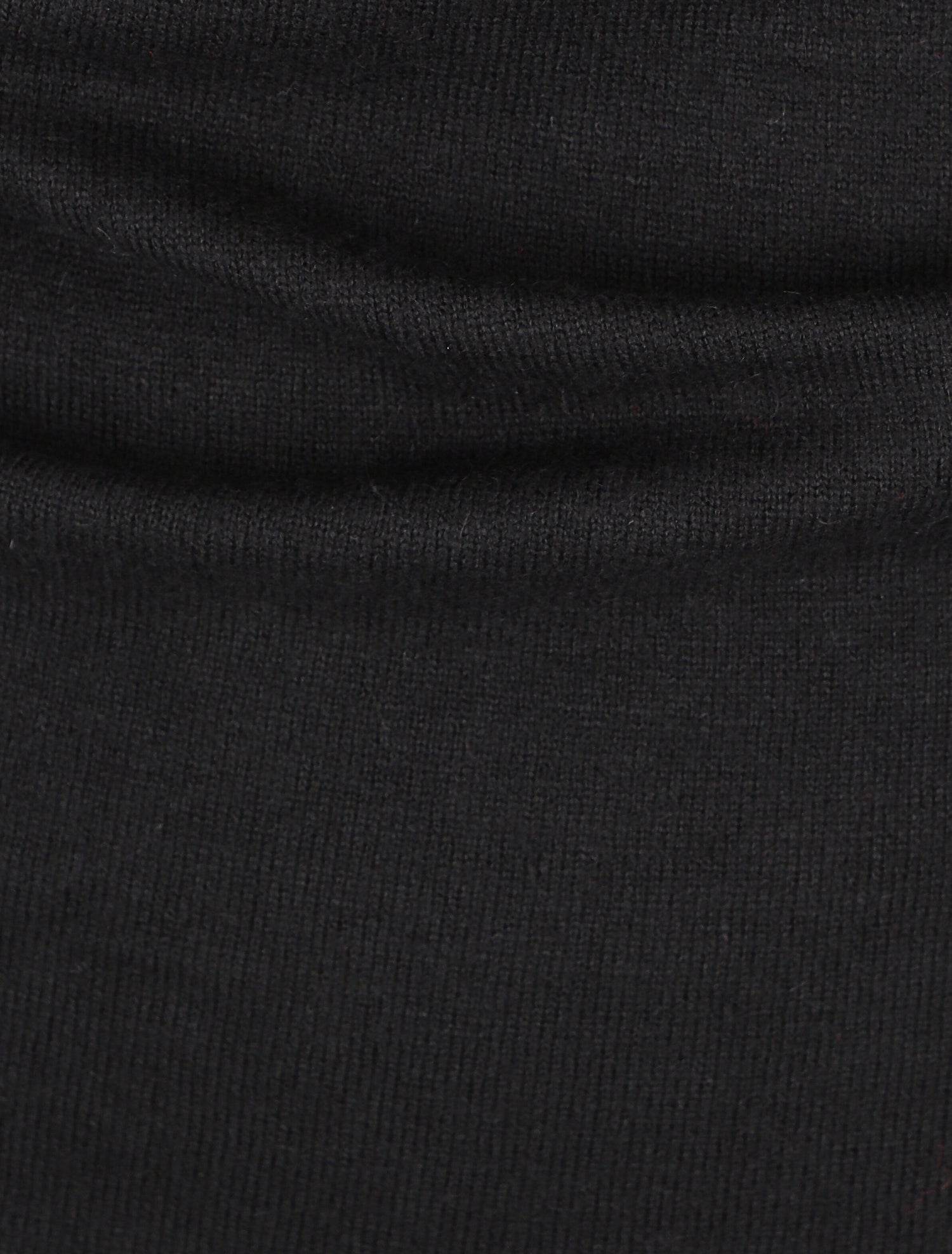 Pull droit cache-coeur - Noir - 3