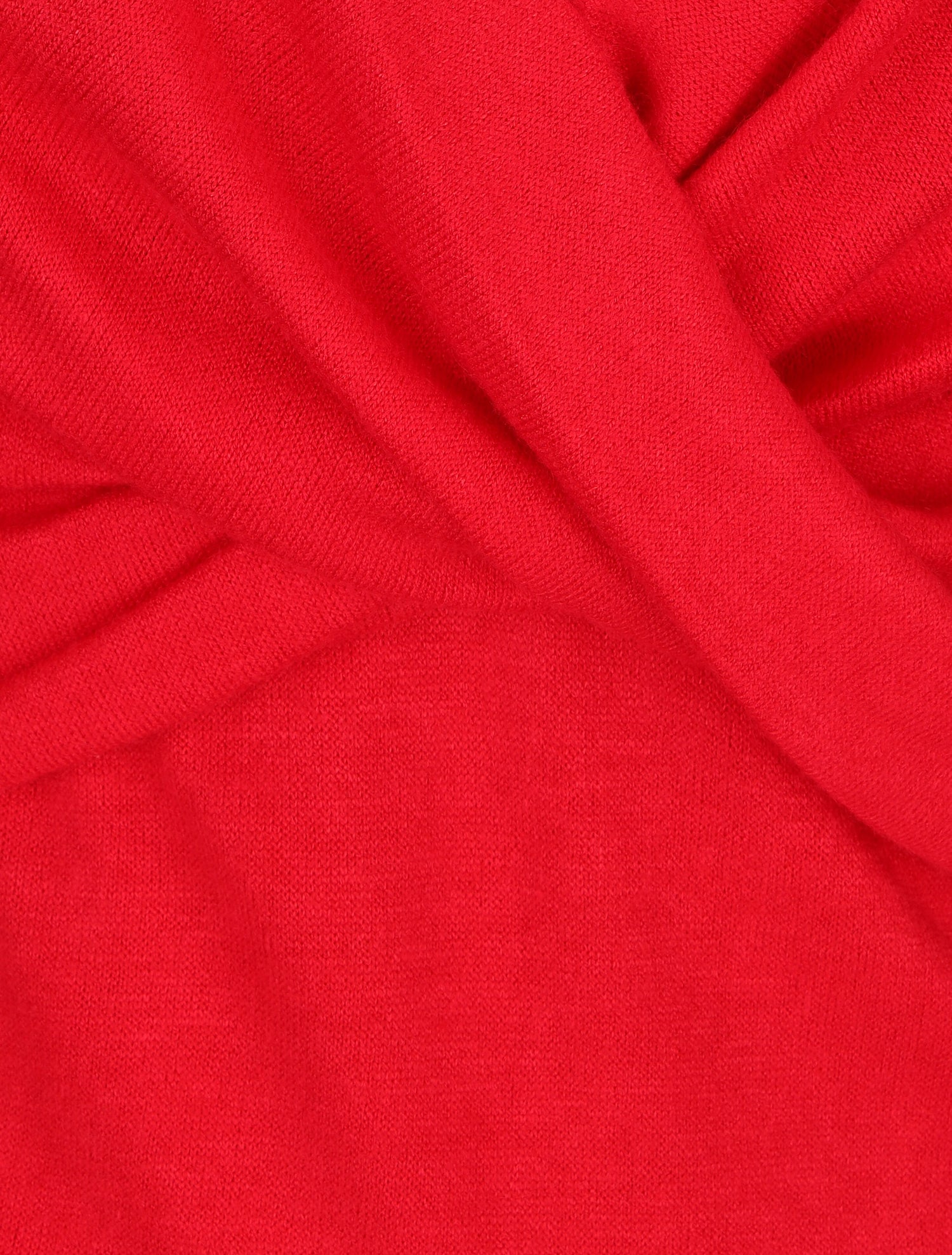 Pull droit cache-coeur - Rouge - 3