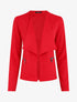 Veste à poches zippées - Rouge - 1
