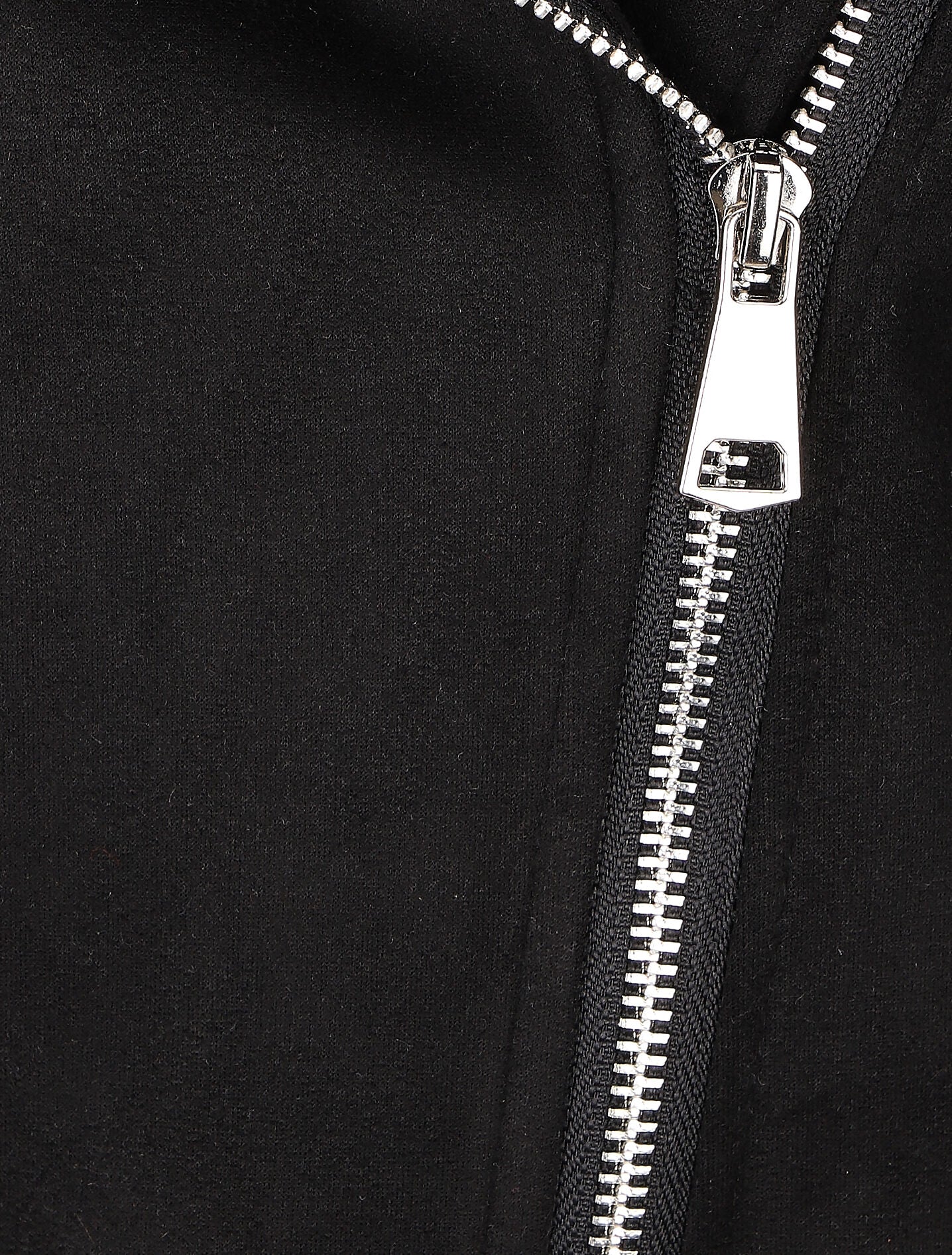 Veste style perfecto zippée en suédine - Noir - 3