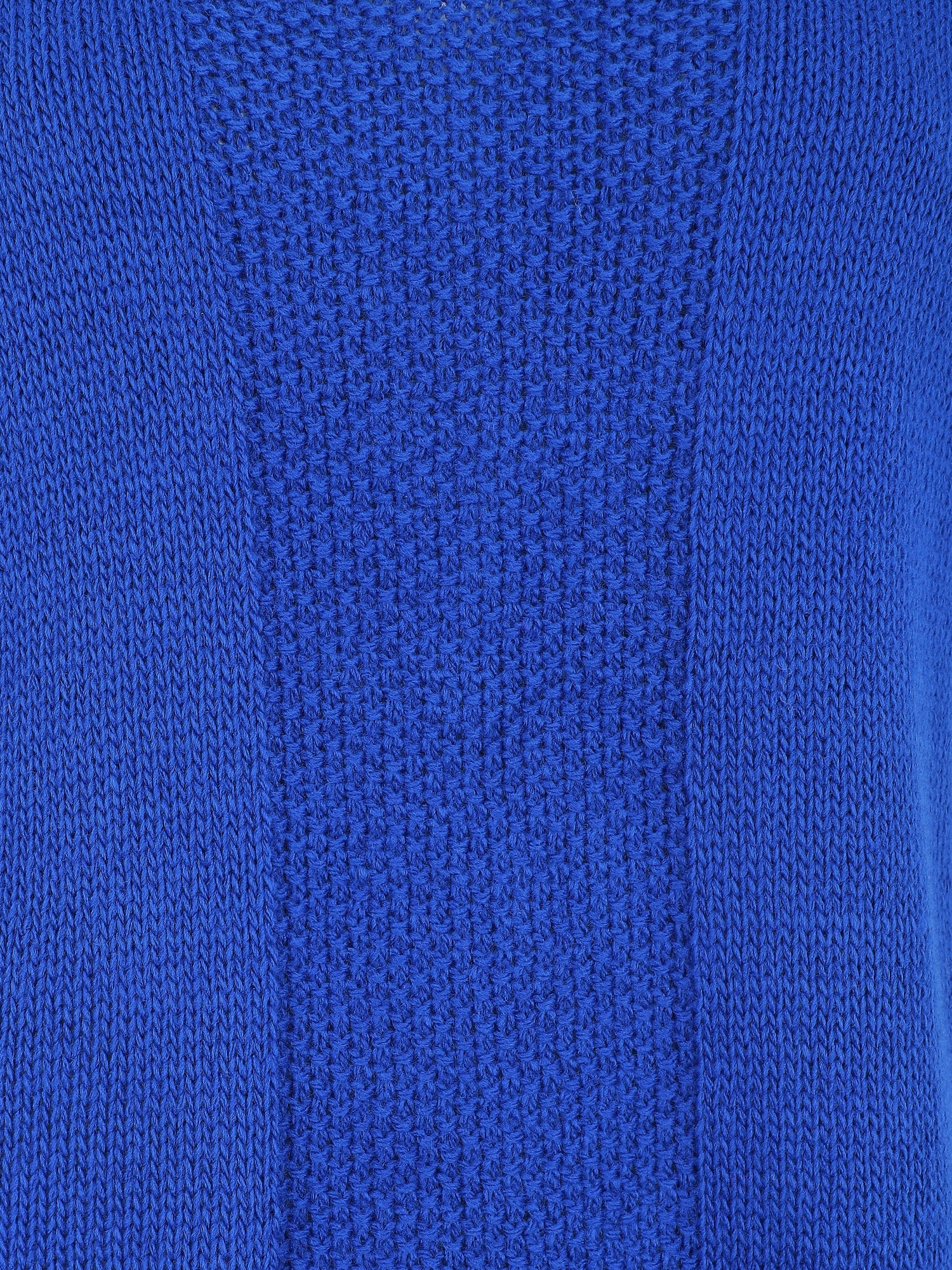 Pull à col rond et manches courtes - Bleu roi - 3