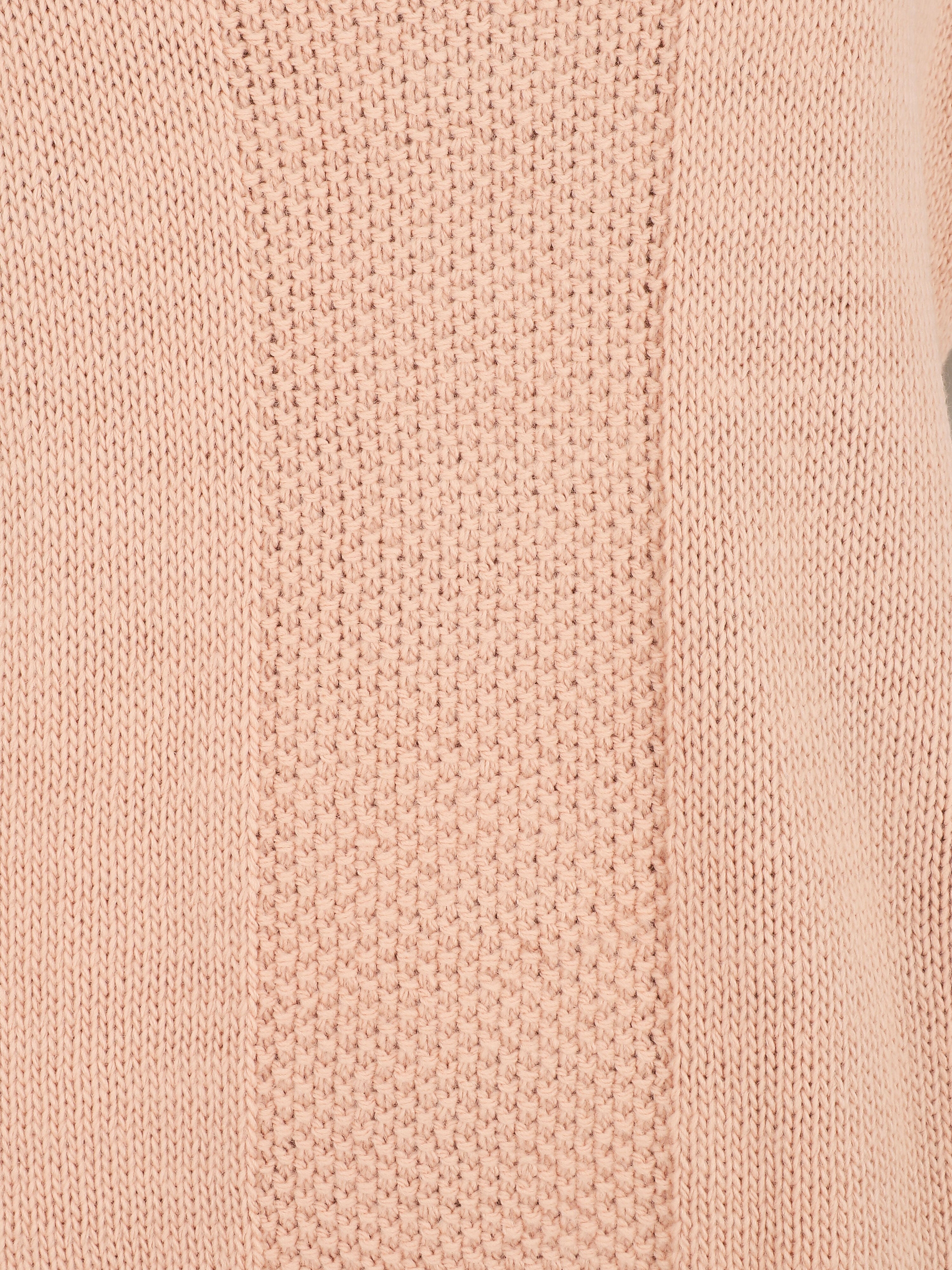 Pull à col rond et manches courtes - Rose - 3