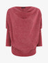 Pull loose col bénitier - Bordeaux - 1