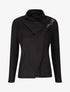 Pull col montant et crochet décoratif - Noir - 4