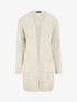 Gilet mi-long à poches plaquées - Beige - 1