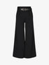 Pantalon fluide coupe ample - Noir - 1