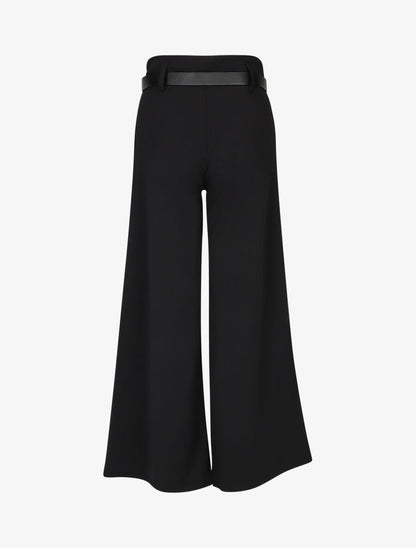 Pantalon fluide coupe ample - Noir - 2