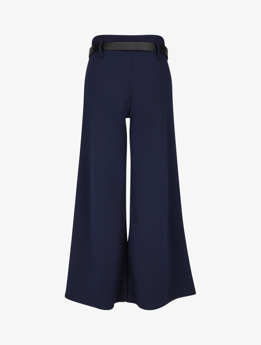 Pantalon fluide coupe ample - Marine - 2