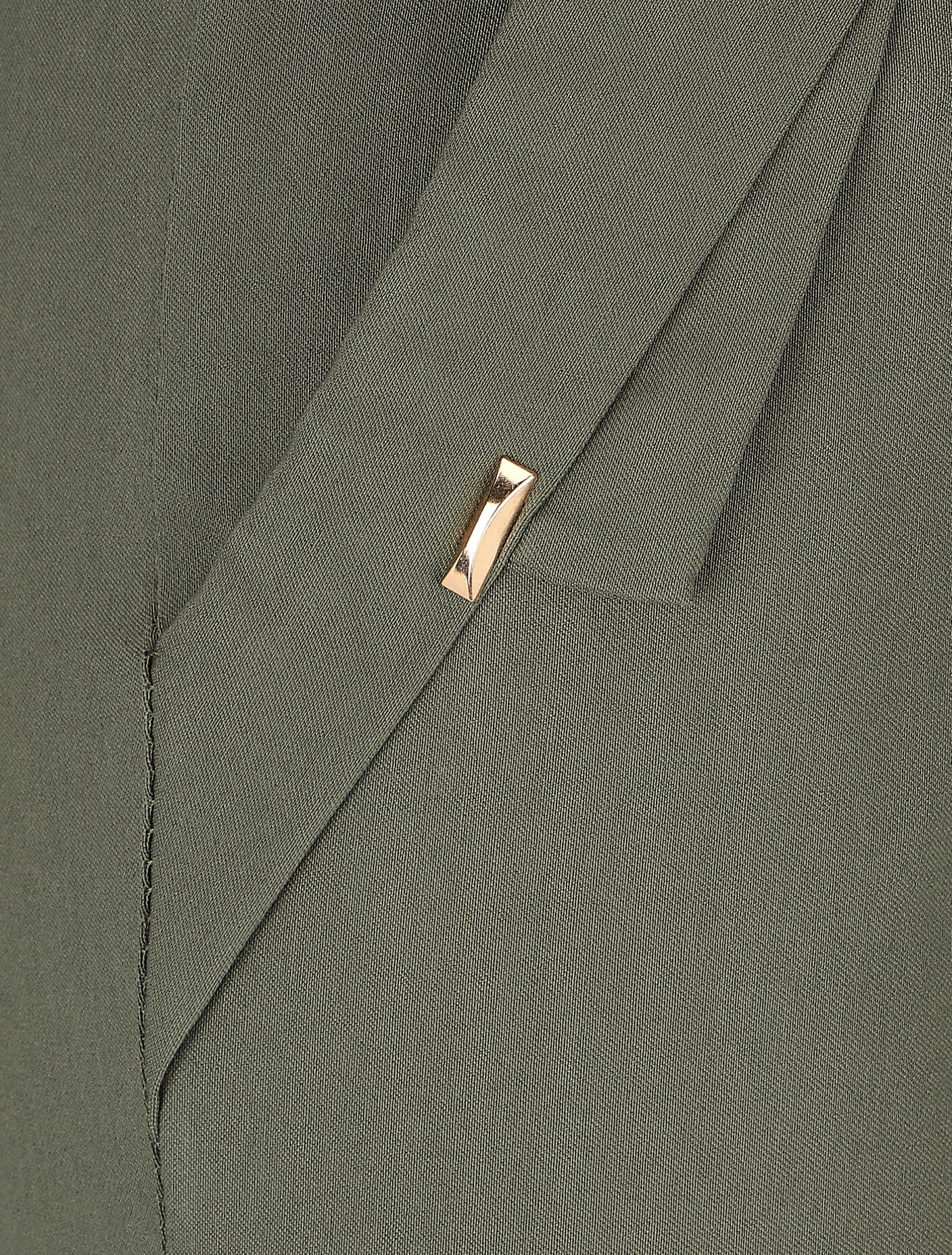 Pantalon droit à poches fantaisies - Kaki - 3