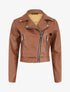 Perfecto court en simili - Marron - 4