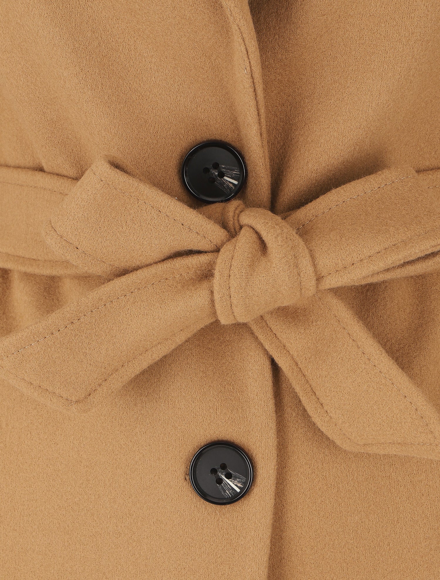 Manteau long classique - Camel - 3