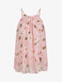 Top à col américain imprimé pivoines - Rose pâle - 4