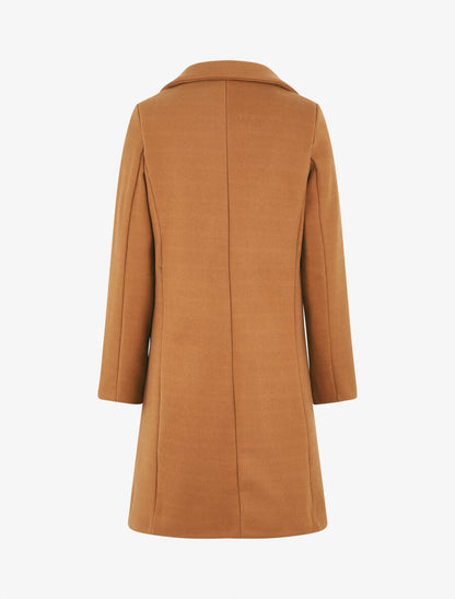 Manteau long classique - Camel - 2