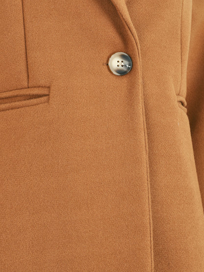 Manteau long classique - Camel - 3