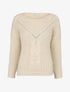Pull uni duveteux - Beige - 1