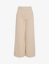 Pantalon ample coupe droite - Beige - 4
