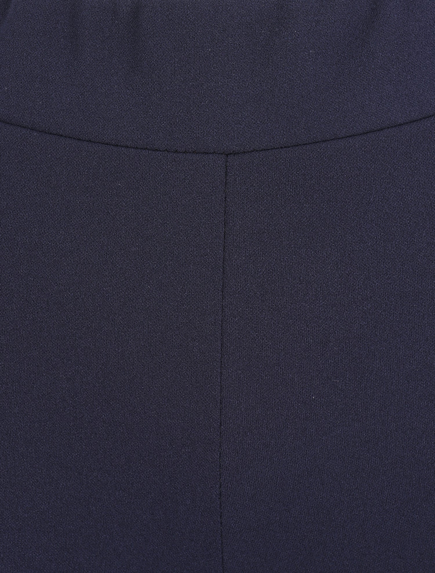 Pantalon ample coupe droite - Marine - 3