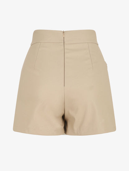 Short en simili trompe l&