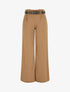 Pantalon fluide ceinturée - Camel - 5