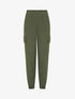 Jogging cargo taille haute - Kaki - 5