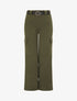 Pantalon fluide style cargo - Kaki - 1