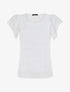 Top uni en maille - Blanc - 5